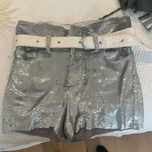 IRO sequin shorts